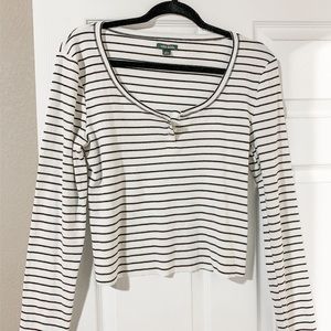 Long sleeve crop top, Wild Fable, Size L